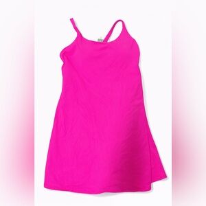 HALARA Bright Pink Athletic Dress w/Attached Shorts